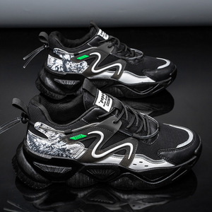 黑色霸气鞋子男