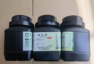 包邮碘化钾AR500g上海银典银碘大象牙膏过氧化值实验试剂