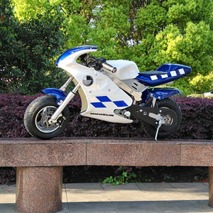 迷你电动小跑车小摩托36v500w无刷轮毂电机两轮电趴赛电摩真空胎