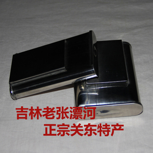 关东烟 蛟河烟 东北旱烟烟盒不锈钢烟盒 吉林老张