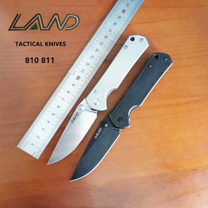 正品三刃木land8系出口不锈钢折叠刀户外随身小刀水果刀战术防身