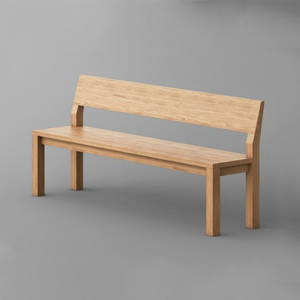 北欧全实木长凳沙发椅家用客厅木头原木餐桌长板凳子带靠背长条凳