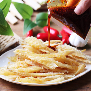 自拌明太鱼丝延边即食手撕棒棒鱼朝鲜族风味