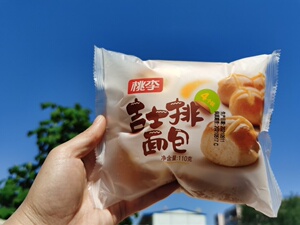桃李吉士排7天短保小面包110g×5袋营养早餐面包零食手撕小面包