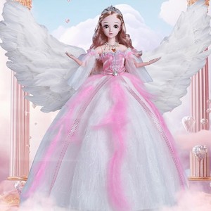 80厘米洋娃娃梦幻公主羽凤天使珍藏版新款女孩套装精致玩具礼盒