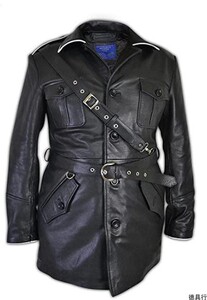 德国south beach leather男式德国二战m65野战夹克服装皮夹克