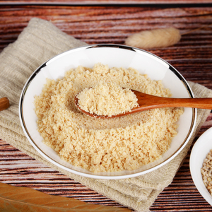 现磨纯炒熟白芝麻粉手工芝麻仁商用手工烧烤白之麻粉即食500g