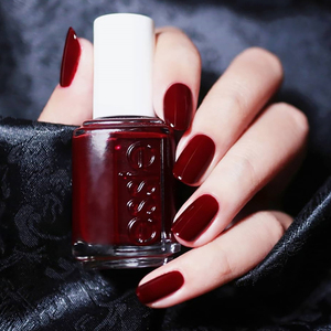 美国essie指甲油12牛血红bordeaux车厘子姨妈红波多尔深酒红显白