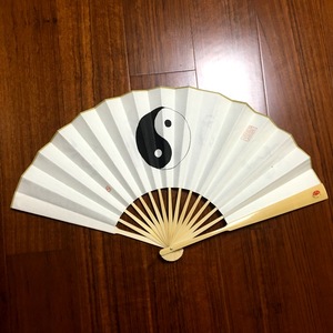 怀袖堂折扇 太极图 道教阴阳鱼 书法 手工制作 定制 先天八卦图