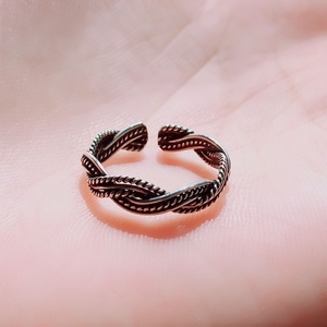 草戒指手工编织戒指