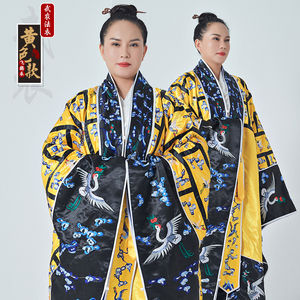武当山高功法衣道士穿的衣服林正英道袍三清长袍茅山龙虎山服装