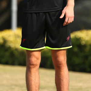 太阳海男款足球裤短裤比赛训练裤夏季球队出场服吸湿速干男士短裤