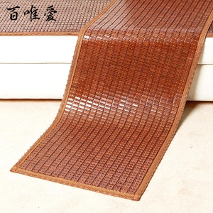 凉席竹制方块折叠夏天沙发垫夏季麻将坐垫防滑单人1米2块状竹席子