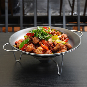 干锅锅家用套装干锅炉酒精炉饭店专用商用餐厅干锅餐具创意加热