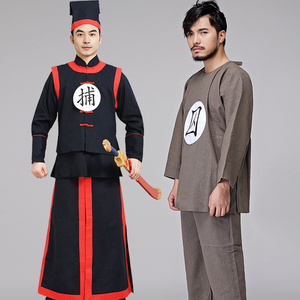 新款宋朝衙役捕快古装明朝嫌犯人影视剧捕头公差宋代囚犯演出服装