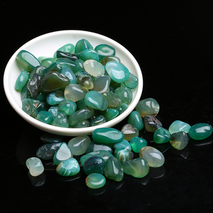 天然原矿绿玛瑙消磁净化碎石鱼缸花盆造景手工装饰地膜画供佛包邮