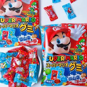 日本诺贝尔nobel软糖马里奥可乐汽水QQ糖橡皮糖儿童进口零食糖果