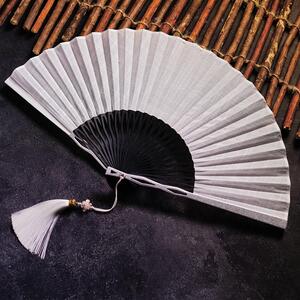 棠轶优选淘宝扇子防身武器折扇男款钛合金骨架金属古风夏天便携
