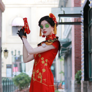 【梦之城】第五人格cos暗香疏影旗袍空军寒香舞cosplay服装女现货