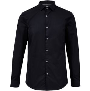 selected思莱德新纯棉提花潮流帅修身商务长袖衬衫男419405519