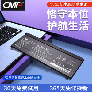 CMP适用于惠普暗影精灵4 5代电池1 2 3代Pro TPN-Q173 C133 SR03/04XL光影精灵4 5电脑TE03/04XL笔记本电池
