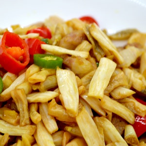 双卜下饭菜湖南菜美食老坛双卜200g咸菜藕尖卜豆角加热即食方便菜