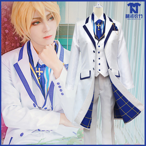 fate fgo亚瑟白情人节旧剑英灵灵衣礼服cos服男装cosplay服装