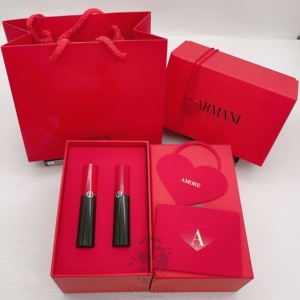 armani阿玛尼红管唇釉 权力唇膏礼盒 情人节礼物 送女友配手提袋