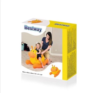 Bestway52220充气儿童木马摇摇马室内外玩具带安全手柄设计