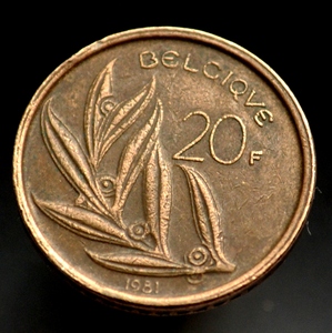 20法郎硬币
