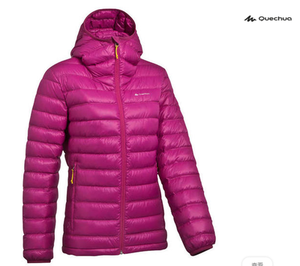 户外羽绒服 男 防水中长款 加厚冬装外套 新款quechua0人付款1299