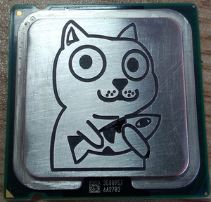 包邮 intel 775 cpu钥匙扣 钥匙圈挂件 cpu钥匙环卡吧 图拉丁吧煌焜