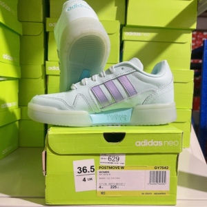 adidas/阿迪达斯 neo女子透明果冻底轻便运动休闲透气板鞋 gy7542
