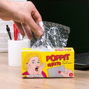 POPPIT sheets 发泄气泡纸纸抽 无聊发泄挤泡泡玩具疗伤系礼物