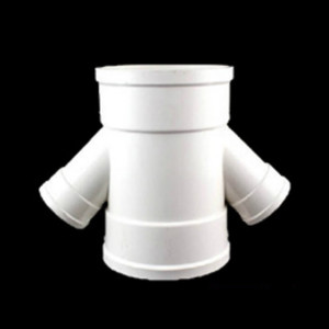 pvc排水管异变径斜四通50 75变110转160下水接头配件 diy手工花架