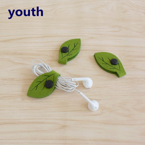 youth 毛毡绕线器 数据线收纳 绑线带 捆扎带 耳机理线器 整理扣