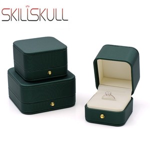 求婚戒指盒高档婚礼创意对戒盒钻戒盒子结婚森系首饰盒轻奢高级感
