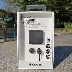 sony/索尼 sbh24无线蓝牙立体声耳机耳塞式苹果安卓手机通话领夹