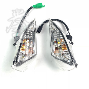 适用豪爵摩托车天玉uz125t-c/t-a前左右转向灯总成 转弯灯方向灯