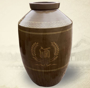 陶瓷酒坛100斤-1000斤土陶大酒缸四川酿酒储酒坛子老窖加厚密封罐