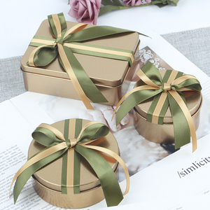 结婚喜糖盒铁盒子创意定制森系婚礼品包装空盒小礼物高档伴手礼盒