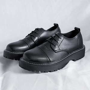 百事雪碧521淘宝dk皮鞋男帅气休闲韩版潮鞋子男青年英伦百搭方头