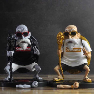 七龙珠 潮牌龟仙人武道 富贵 gk 手办公仔玩偶模型汽车摆件道具