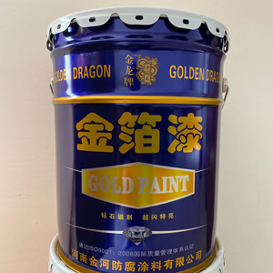 大桶金箔漆金漆金色油漆特亮烫金漆金色漆黄金漆油性24k金粉漆油