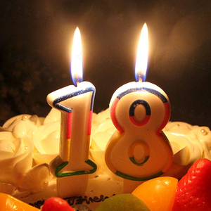 蛋糕数字蜡烛创意儿童一周岁生日派对装饰宝宝100天布置蛋糕蜡烛