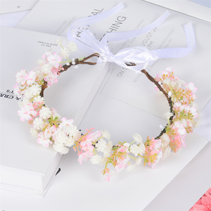 头饰女水晶眉心坠额饰仙气发箍汉服古风花环发饰新娘发卡14人付款26