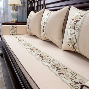 2021新款中式沙发垫红木套罩实木垫子海绵垫木沙发坐垫硬椅子定制