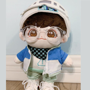 20cm韩国明星nct玩偶jeno李帝努娃娃棉花毛绒公仔玩具现货生日礼