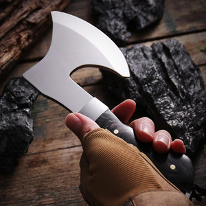 手斧厨房砍骨剁肉不锈钢板斧农场户外野营工具锋利的一体斧子高碳