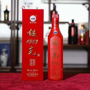 银光1983喜宴酒浓香型500ml婚宴用酒(原正定国营制酒厂)